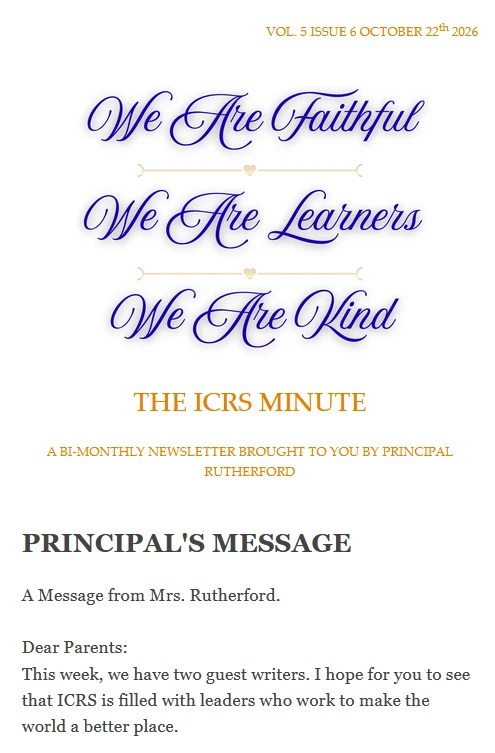 2026.10.22 - The ICRS Minute